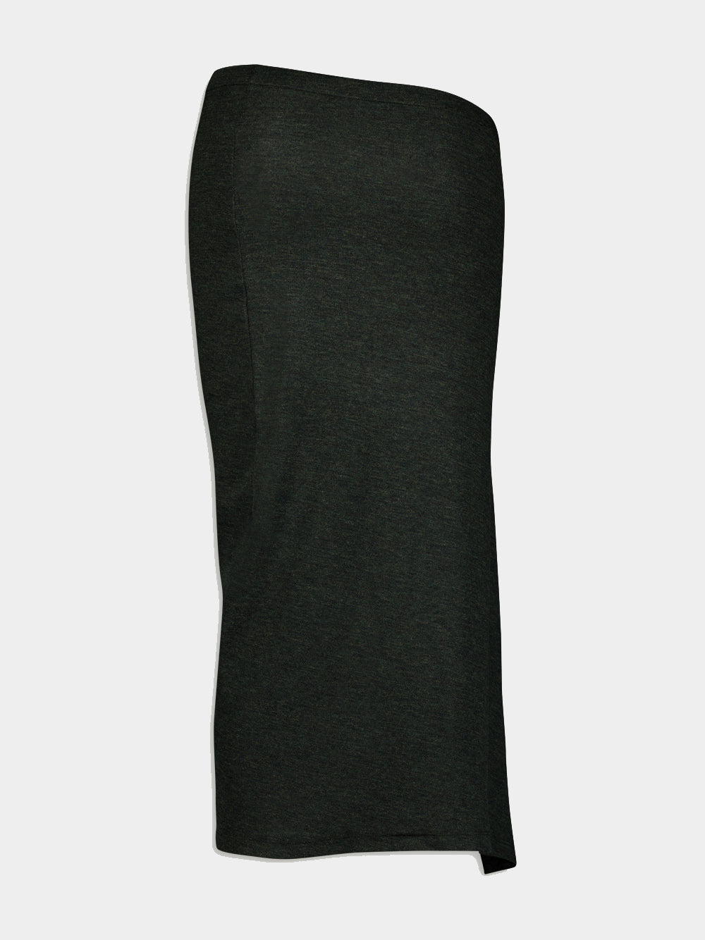 Wrap Asymmetric Midi Skirt