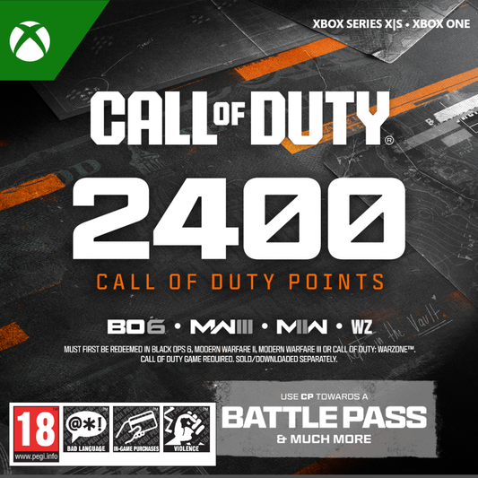 2400 CP Call of Duty: Black Ops 6 XBOX