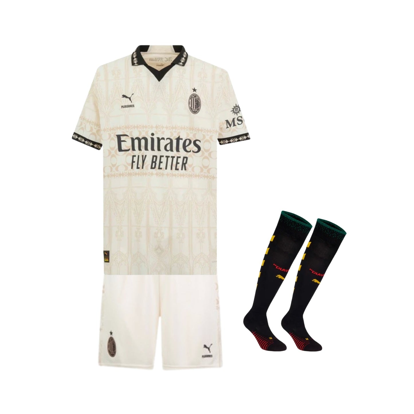 Kit de Criança  - AC Milan Quarto 23/24