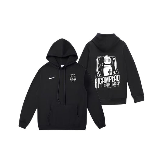 Sporting Bicampeão 25/26 - Sweat c/Capuz
