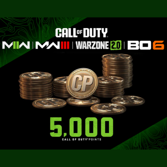 5000 CP Call of Duty: Black Ops 6 XBOX