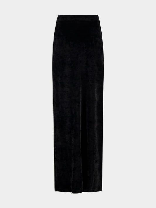 Velvet Maxi Skirt