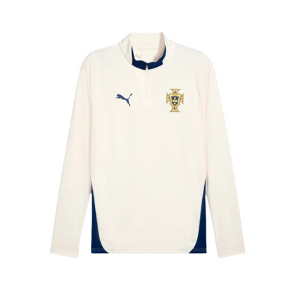Portugal 25/26 - Camisola de Aquecimento com Fecho - Mundial 2026