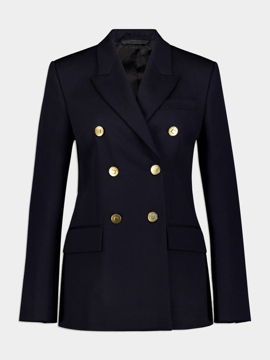 Wool And Mohair Blazer