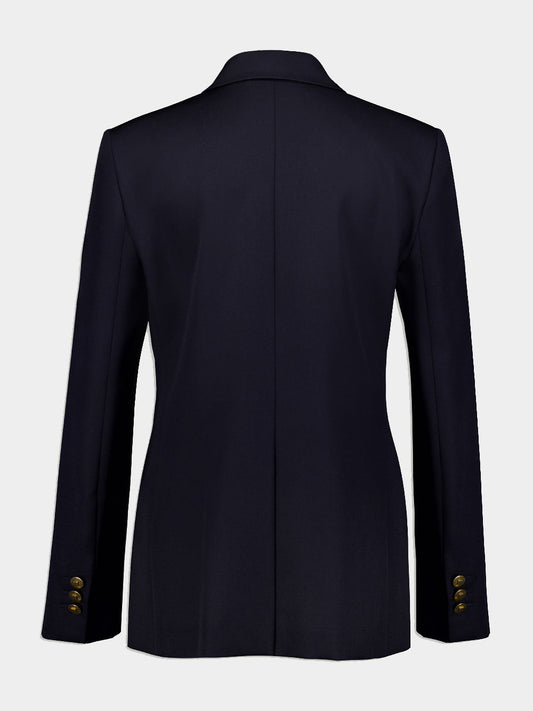 Wool And Mohair Blazer