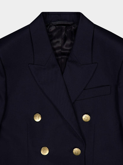 Wool And Mohair Blazer