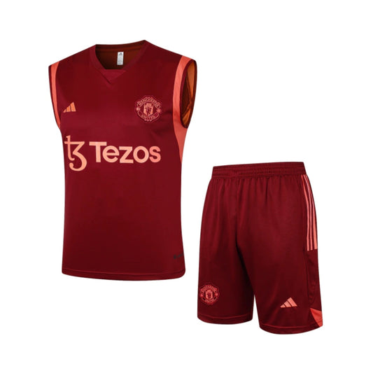 Manchester United 24/25 - Equipamento de Treino - Manga Cava