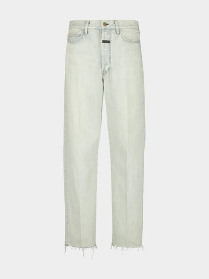 Vintage Indigo Relaxed 5-Pocket Denim Jean