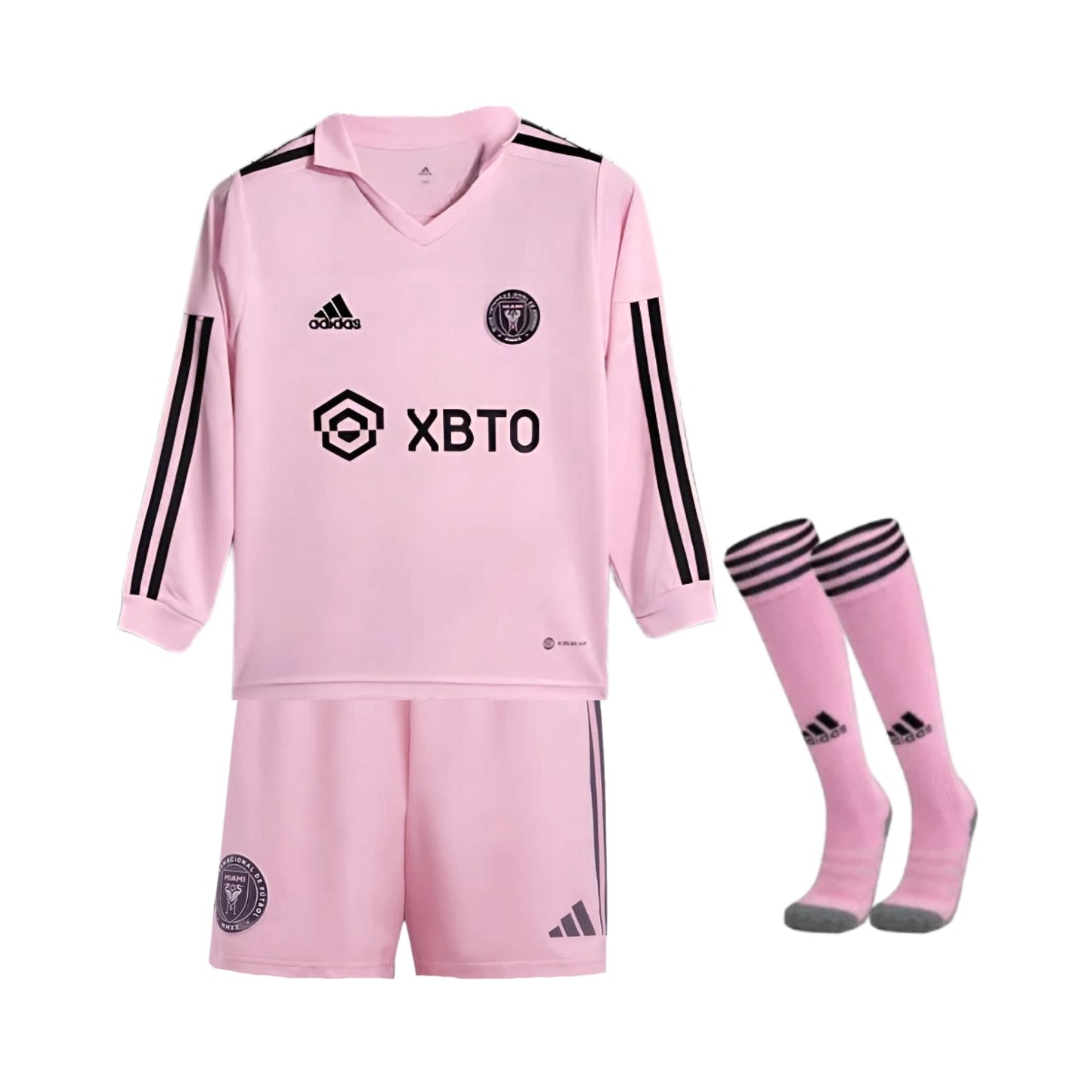 Kit de Criança - Inter Miami Principal 23/24 - Manga Comprida
