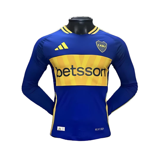 Boca Juniors Principal 24/25 - Versão Jogador - Manga Comprida