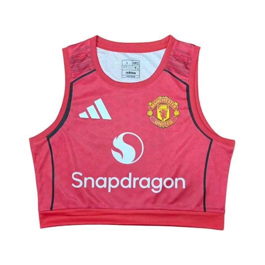 Top de Mulher - Manchester United Principal 25/26