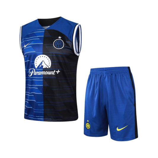 Inter Milão 24/25 - Equipamento de Treino - Manga Cava