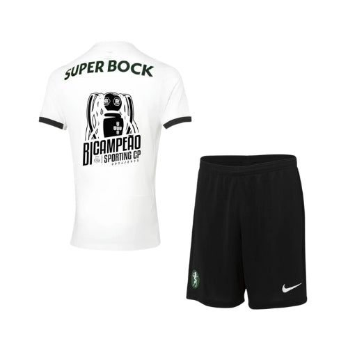 Kit de Criança - Sporting Edição Especial "Stromp" 24/25 - Edição Bicampeão