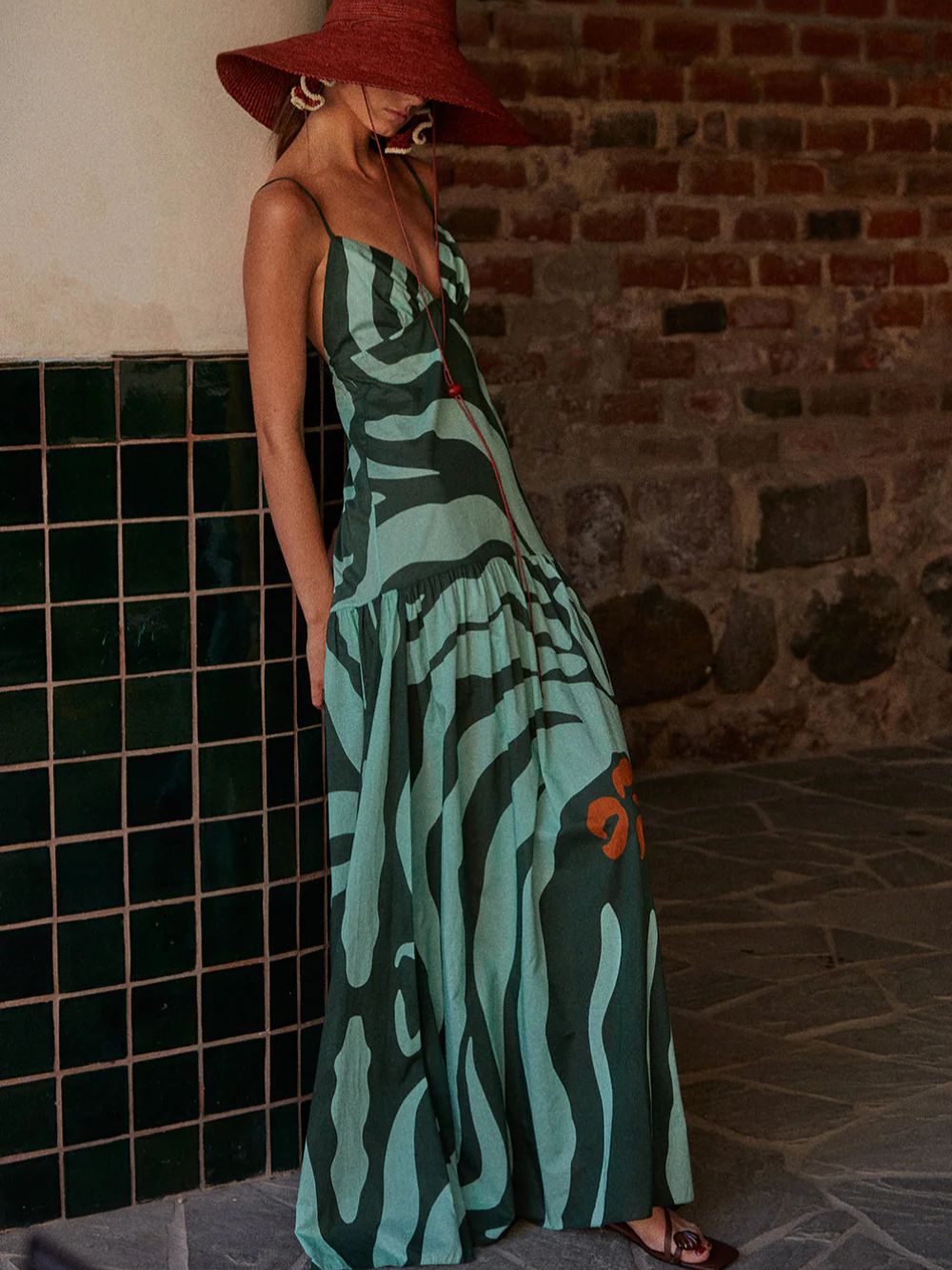 Zea Palm Maxi Dress