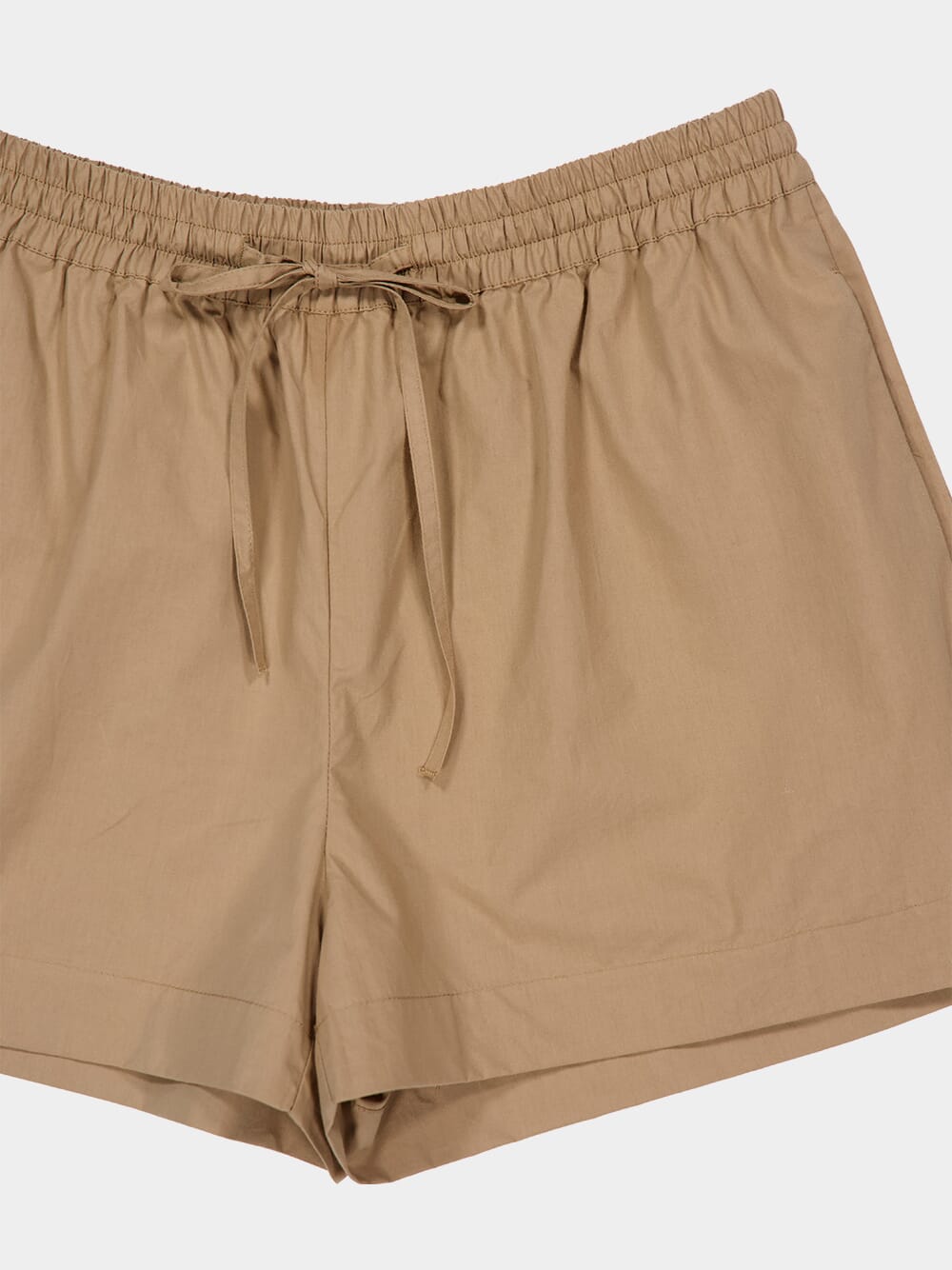 Stone Beige Relaxed Shorts