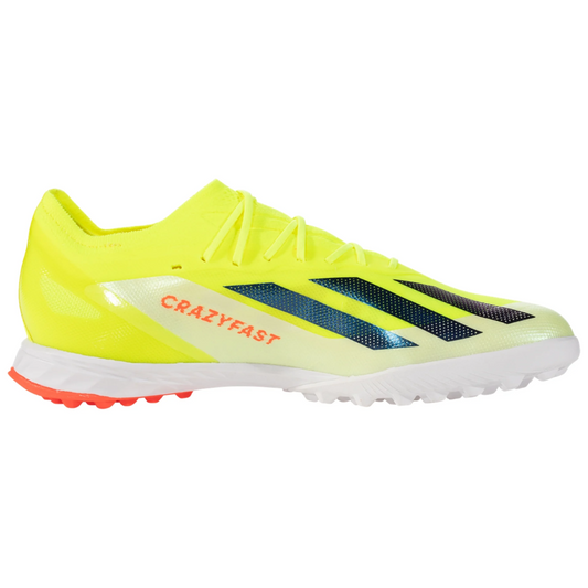 Chuteira Society Adidas X Crazyfast.3 TF Solar Energy