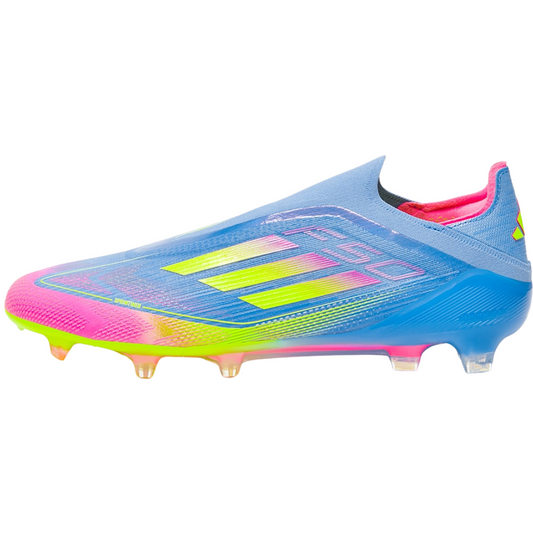 Chuteira de campo Adidas F50 Elite Laceless FG Celestial Victory