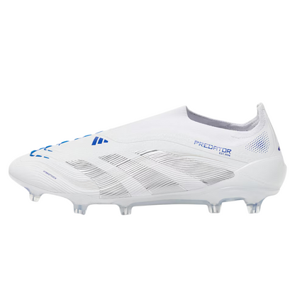 Chuteira de campo Adidas Predator 25 Laceless FG Polar Victory