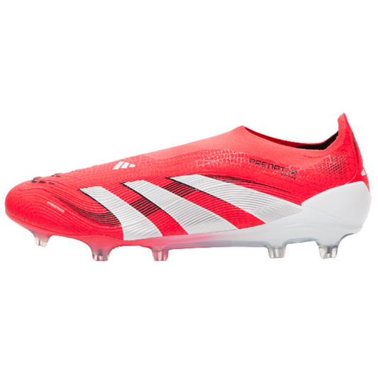 Chuteira de campo Adidas Predator 25 Laceless FG Pure Victory