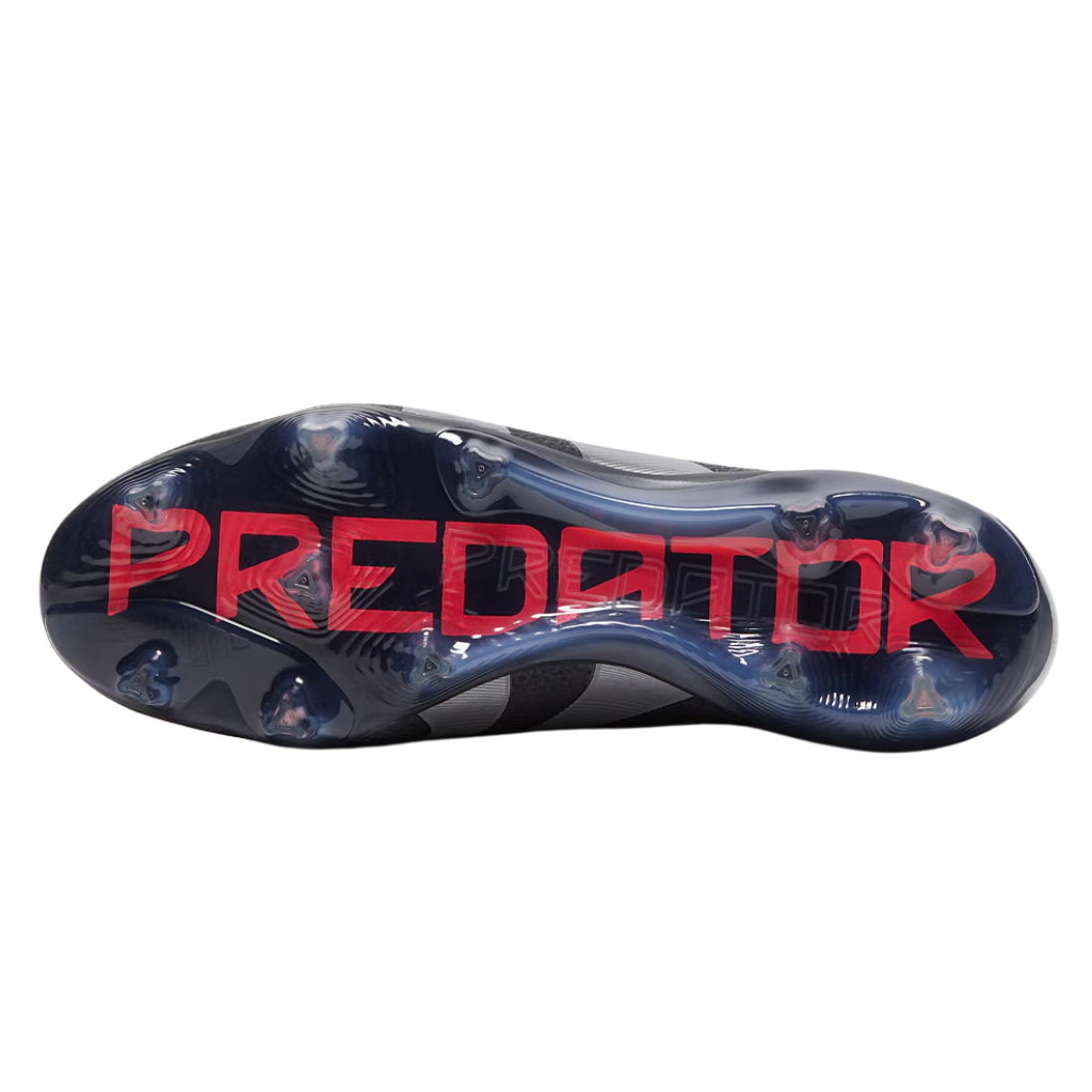 Chuteira de campo Adidas Predator 25 Laceless FG Stealth Victory