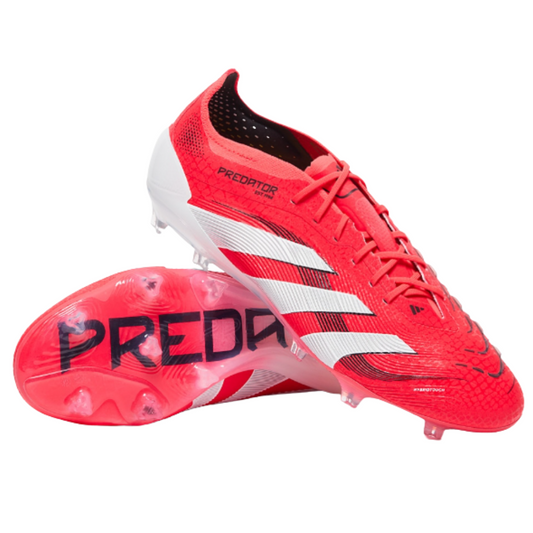 Chuteira de campo Adidas Predator 25 Lowcut FG Pure Victory