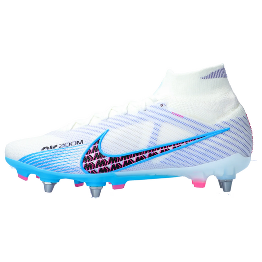 Chuteira de Campo Nike Zoom Mercurial Superfly 9 SG-PRO Blast