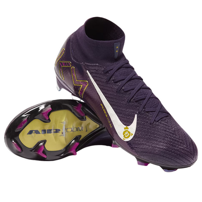 Chuteira de Campo Nike Zoom Mercurial Superfly 10 Elite FG Mbappe