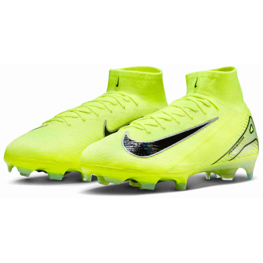 Chuteira de Campo Nike Zoom Mercurial Superfly 10 Elite FG Mad Voltage