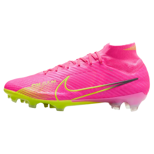 Chuteira de Campo Nike Zoom Mercurial Superfly 9 Elite FG Luminous