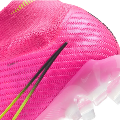 Chuteira de Campo Nike Zoom Mercurial Superfly 9 Elite FG Luminous