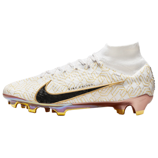 Chuteira de Campo Nike Zoom Mercurial Superfly 9 Elite FG United Golden