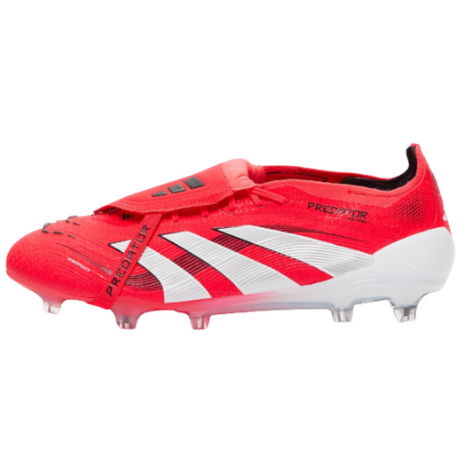 Chuteira de campo Adidas Predator 25 Foldover Tongue FG Pure Victory