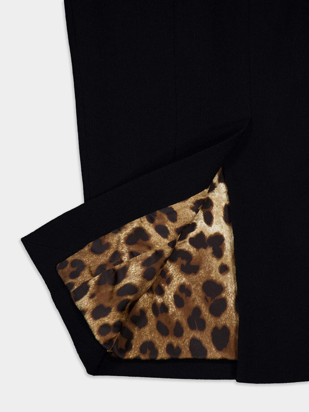Virgin Wool Pencil Skirt