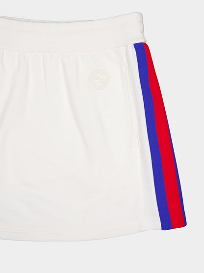 Web Jersey Mini Skirt