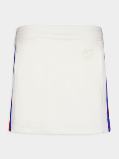 Web Jersey Mini Skirt