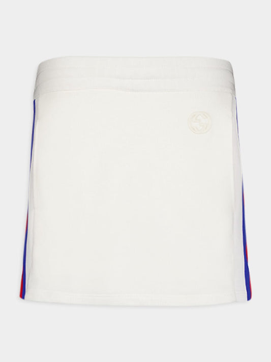 Web Jersey Mini Skirt