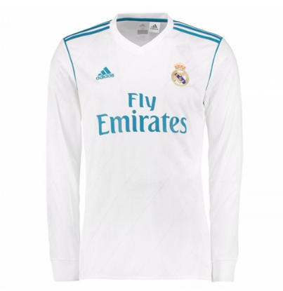 Real Madrid Principal 17/18 - Manga Comprida - Ronaldo 7