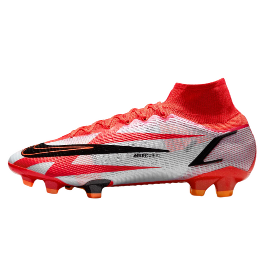 Chuteira de Campo Nike Mercurial Superfly 8 Elite FG CR7 Spark Positivity