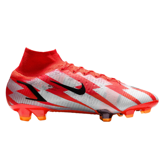 Chuteira de Campo Nike Mercurial Superfly 8 Elite FG CR7 Spark Positivity