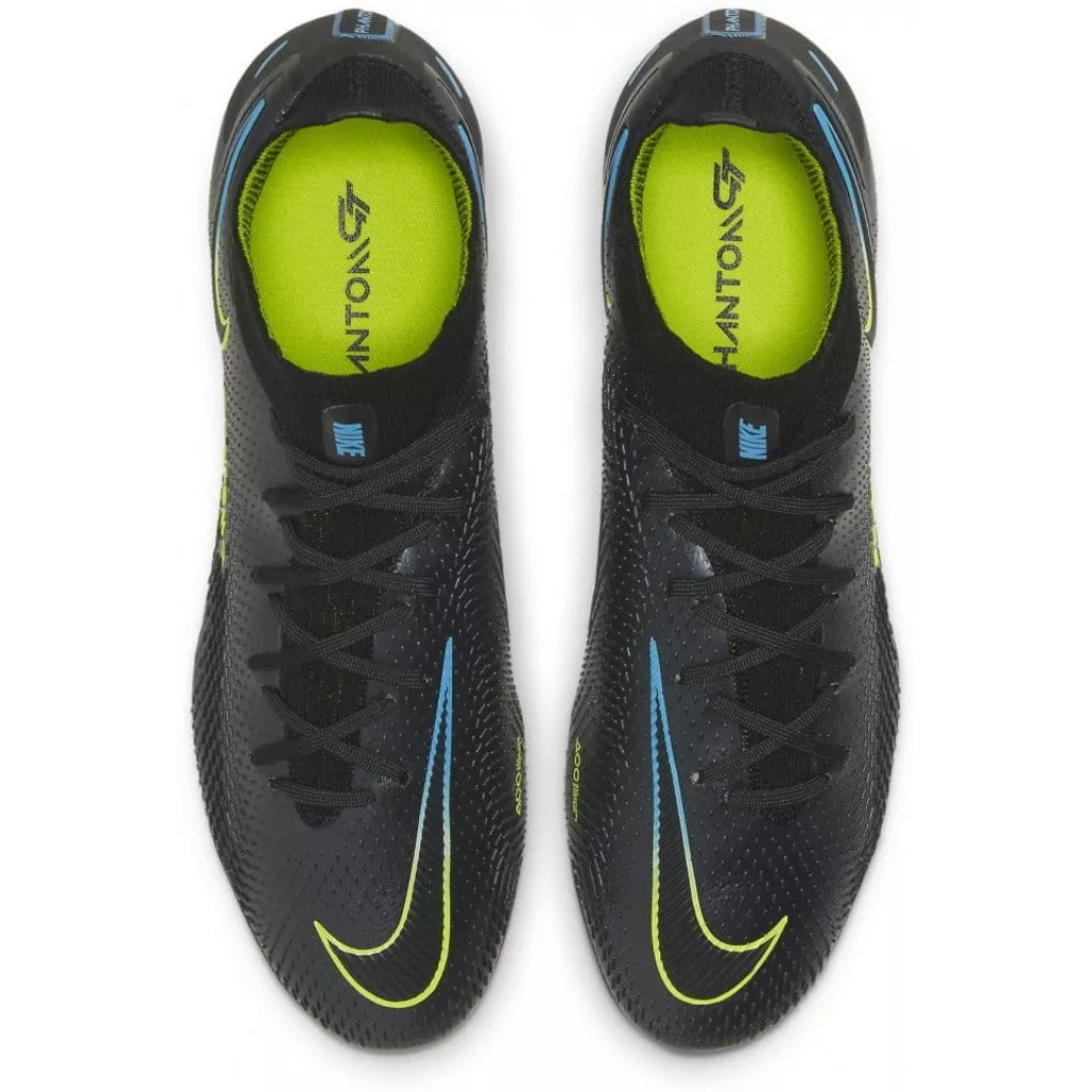 Chuteira de Campo Nike Phantom GT Elite FG DF Black Prism