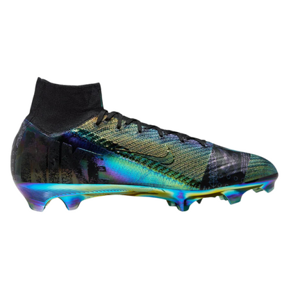 Chuteira de Campo Nike Zoom Mercurial Superfly 10 Elite SE FG Cosmic Speed
