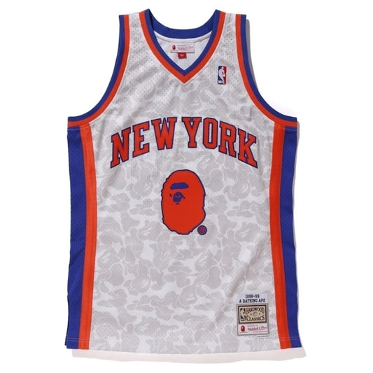 Regata New York Knicks BAPE X Mitchell & Ness ABC 1998/99