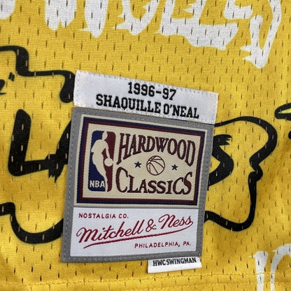 Regata Los Angeles Lakers Grafite Sticker Shaquille O'Neal 1996/97