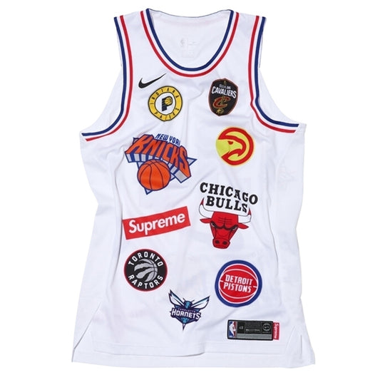 Regata NikeLab Supreme x NBA Branca