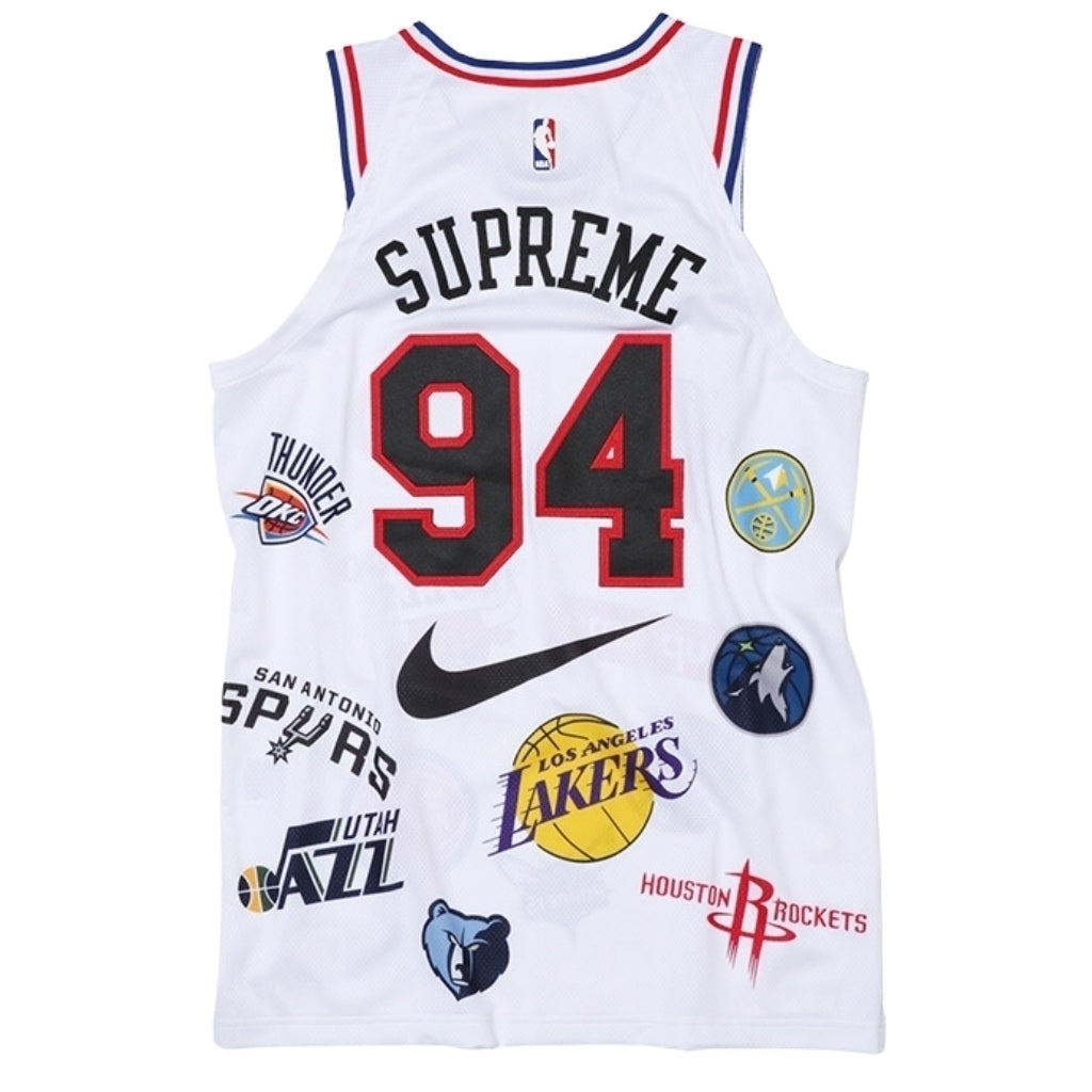 Regata NikeLab Supreme x NBA Branca