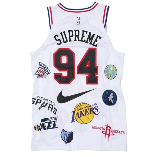 Regata NikeLab Supreme x NBA Branca